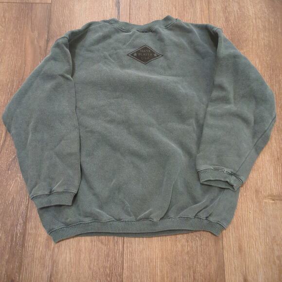 VTG Hank Player Boy's Size 5-6 Sweatshirt Football Graphic Made in USA - Picture 7 of 8